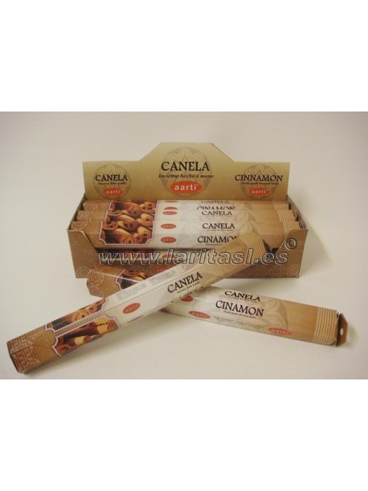 Incienso Aarti Canela (pack 6)