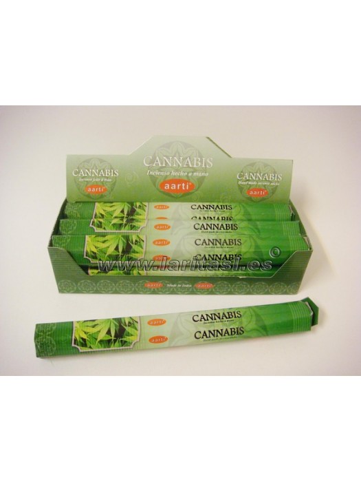 Incienso Aarti Cannabis (pack 6)