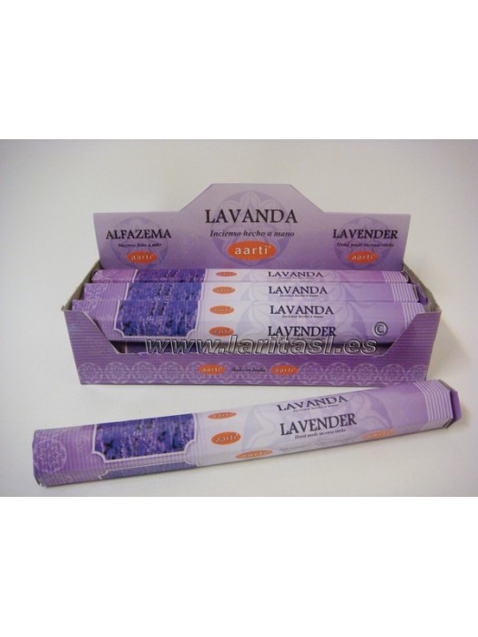 Incienso Aarti Lavanda (pack 6)