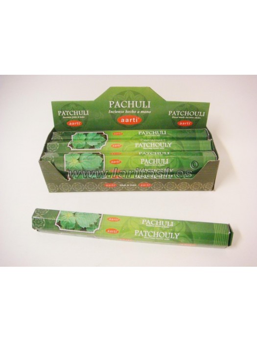 Incienso Aarti Pachuli (pack 6)