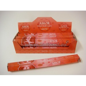 Incienso Aarti Amor (pack 6)