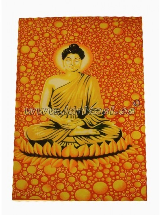 Cubrecamas Budha Amarillo (135x210)