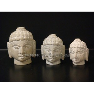 Cabeza Budha Piedra Jabon 2" (5cm)