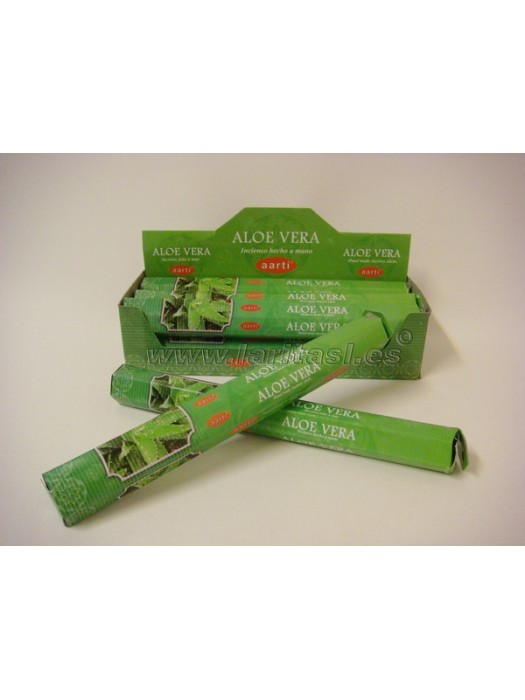 Incienso Aarti Aloe Vera (pack 6)