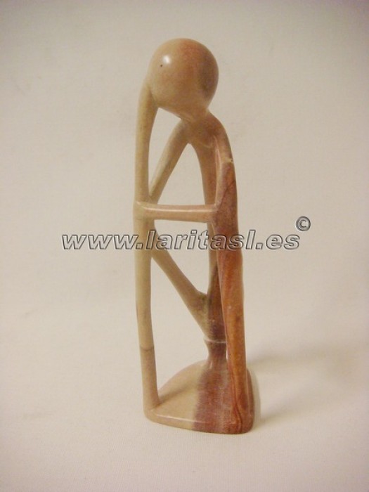 Figura Piedra Pensador Med