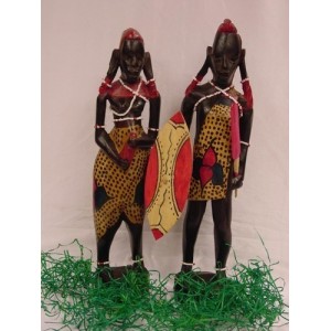 Pareja Massai 12 pulgadas(30cm)