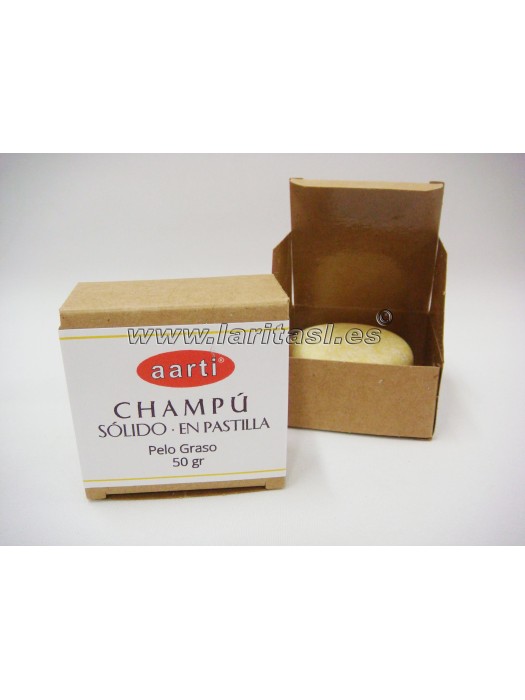 Champú Sólido 50gr Cabello Graso