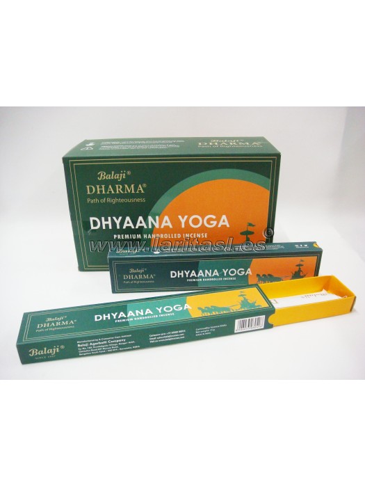 Incienso Balaji Dharma series Dhyaana Yoga 15gr
