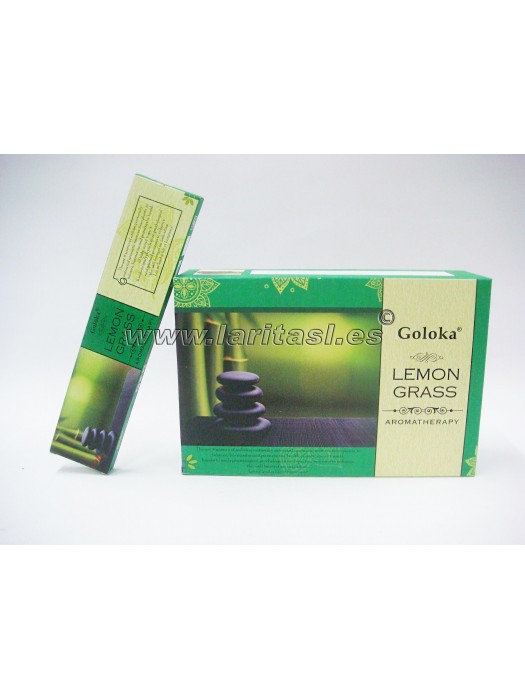 Goloka Aromatherapy Lemon Grass 15gr (pack 12)