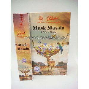 Incienso Padmini Musk masala15gr (12x15gr)