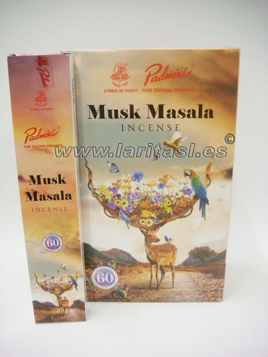 Incienso Padmini Musk masala15gr (12x15gr)