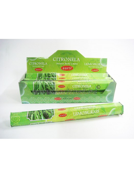 Incienso Aarti Citronela (pack 6)