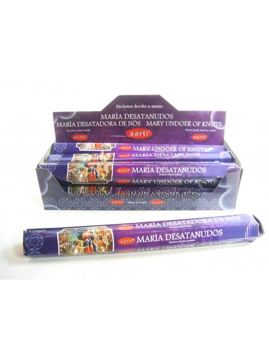 Incienso Aarti Maria Desatanudos (pack 6)