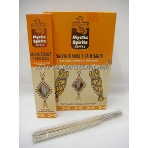 HD Mystic Spirit Salvia Blanca+ Palo Santo 8stk (12x8stk) - naranja
