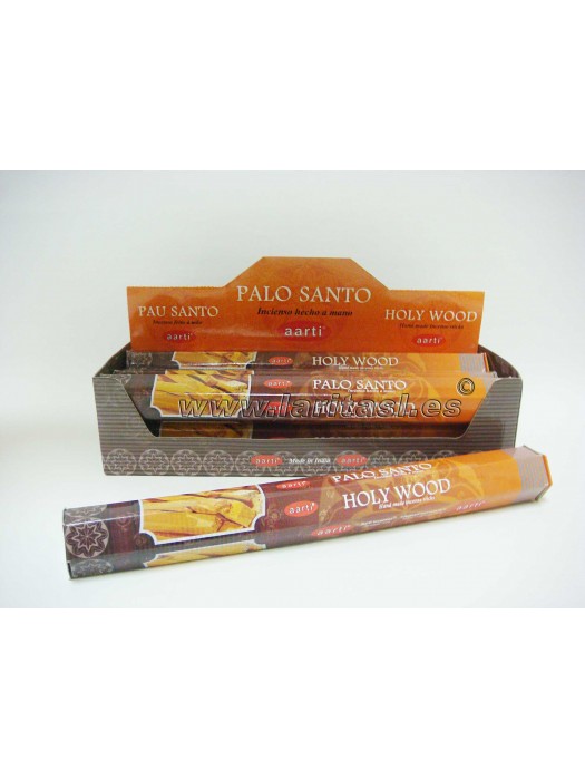 Incienso Aarti Palo Santo (pack 6)